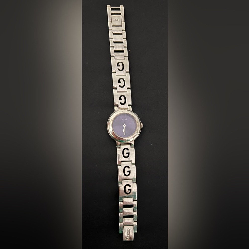 Vintage Silver-tone Guess Watch for Women